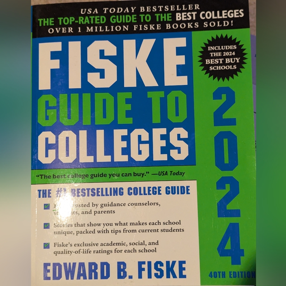 Fiske Guide To Colleges 2024 Edition